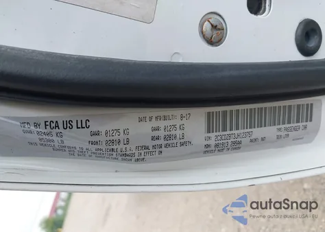 2018 Dodge Challenger R/T from USA, damaged, VIN 2C3CDZBT3JH123757